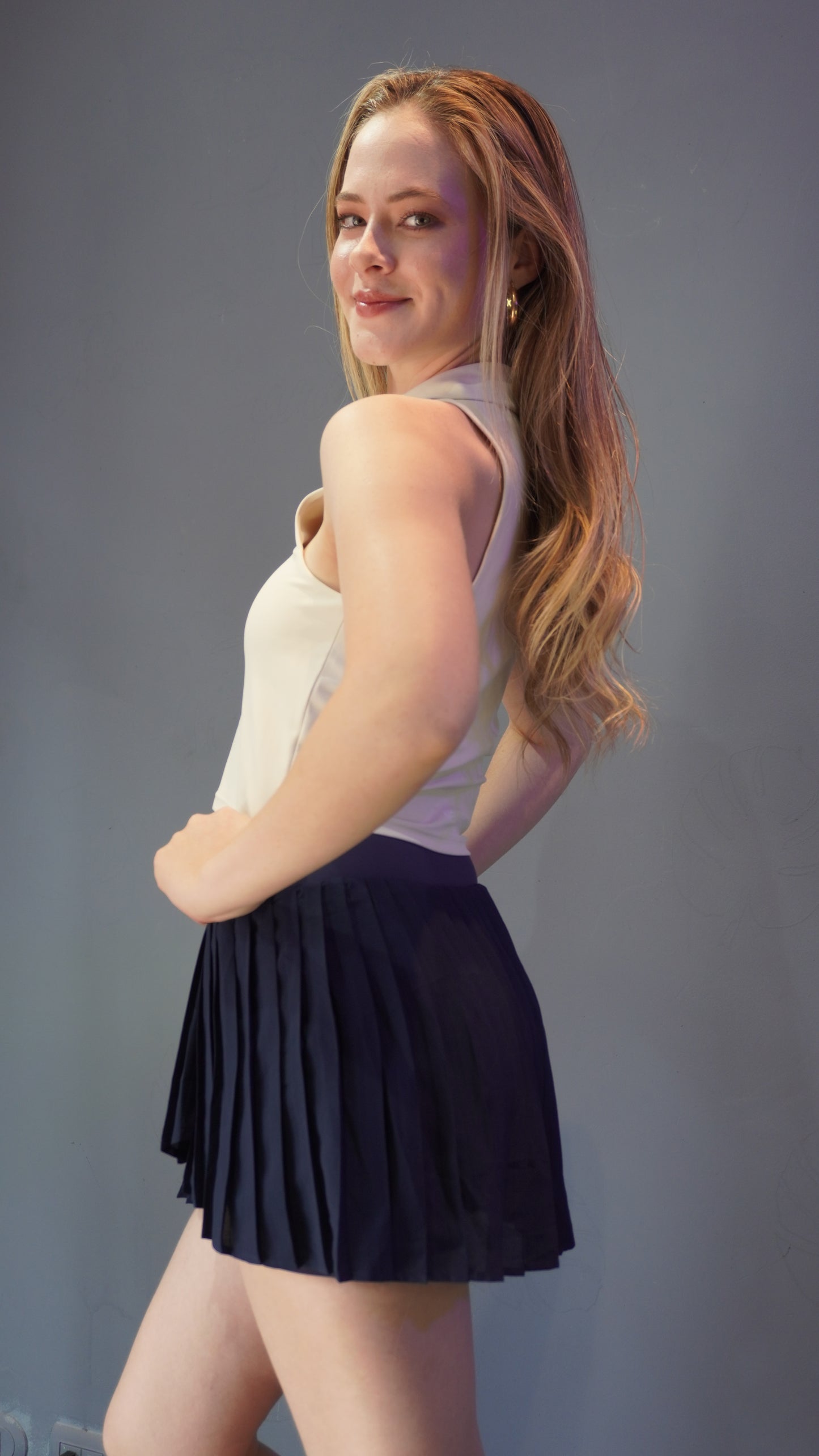 Falda Deportiva Plisada Newstar
