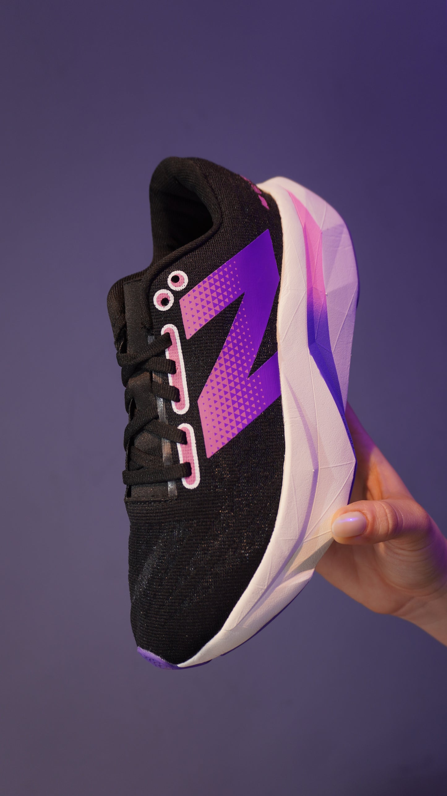 New Balance FuelCell Rebel v4 Purple Black