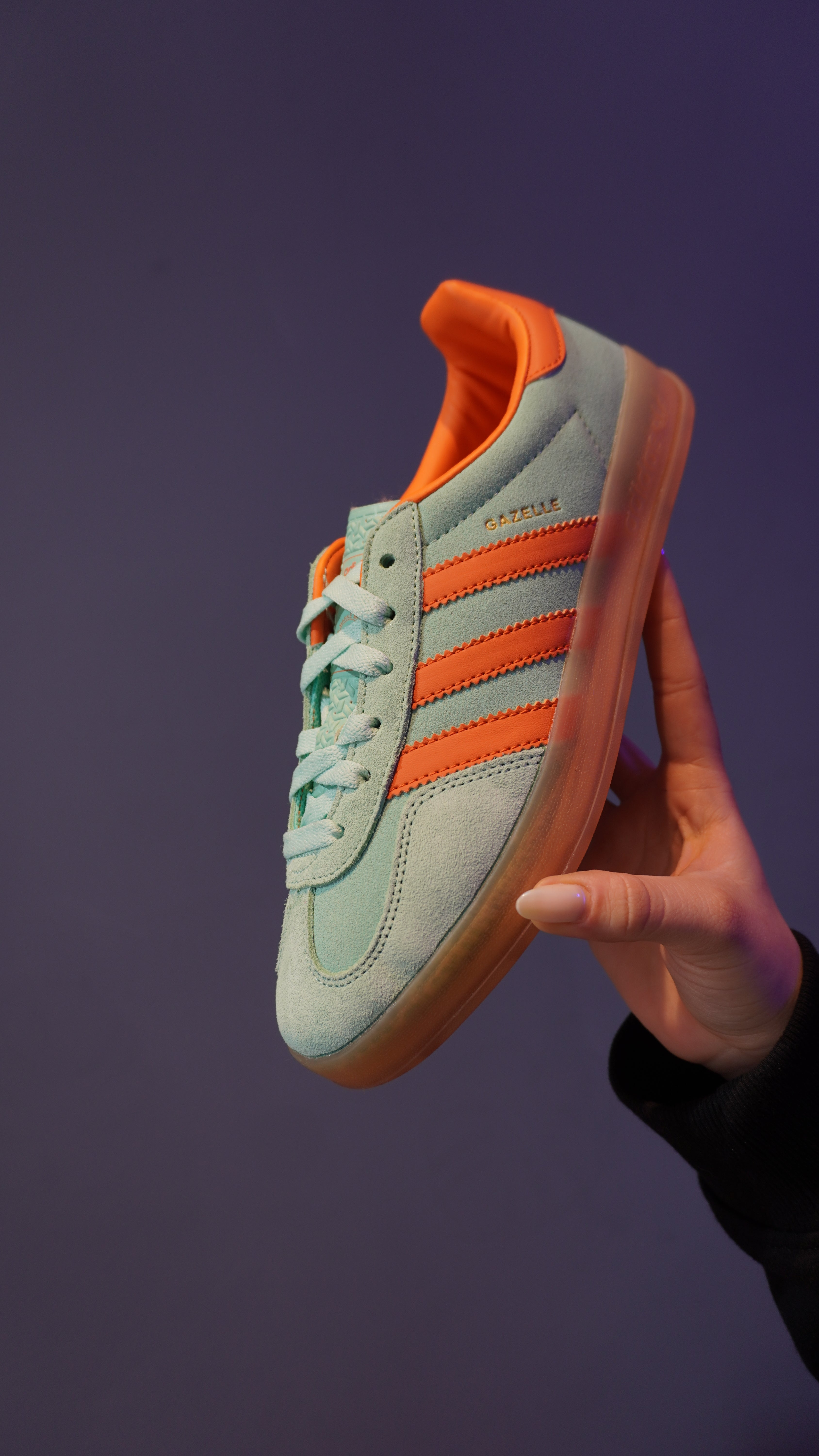 Adidas Gazelle Turquoise Orange