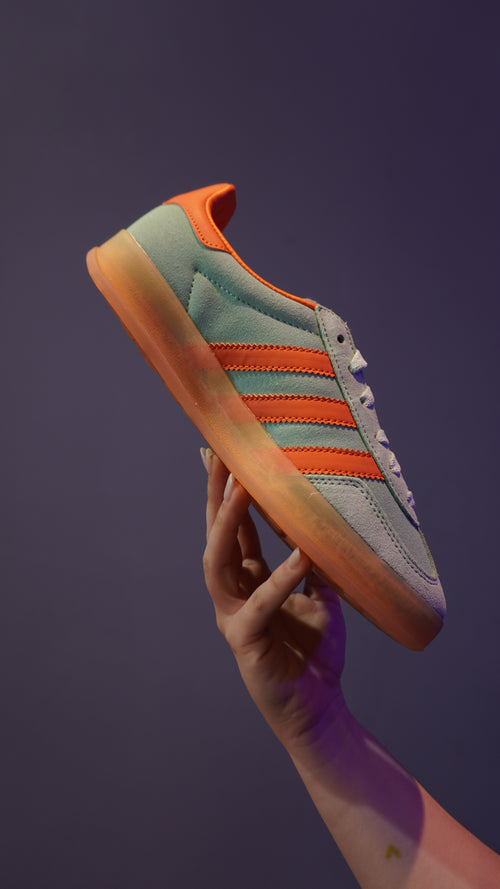 Adidas Gazelle Turquoise Orange