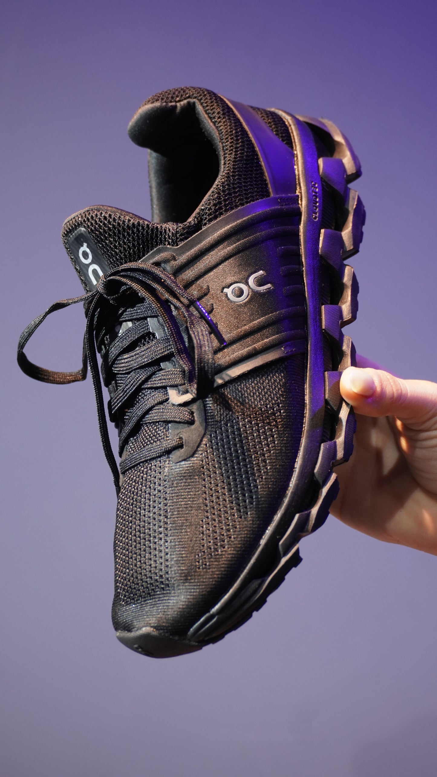 On Cloudswift 3 AD Mujer – Zapatillas Negras de Máximo Rendimiento