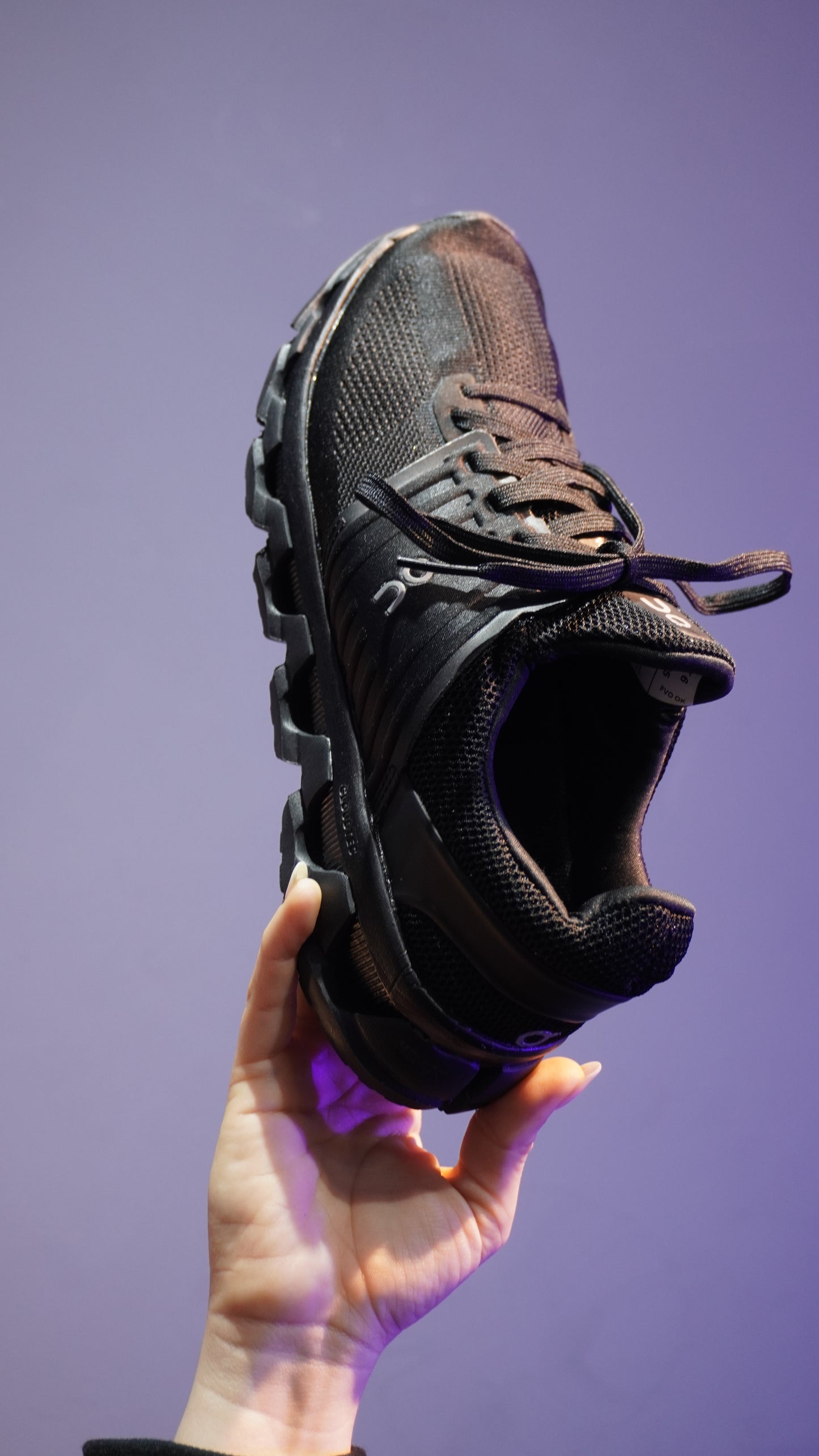 On Cloudswift 3 AD Mujer – Zapatillas Negras de Máximo Rendimiento